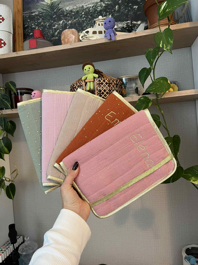 Protège carnet de santé matelassé