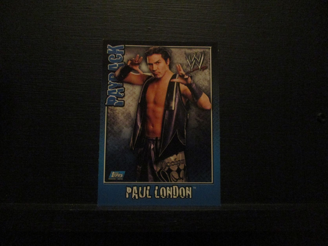 Paul London - Payback Original Trading Card #41