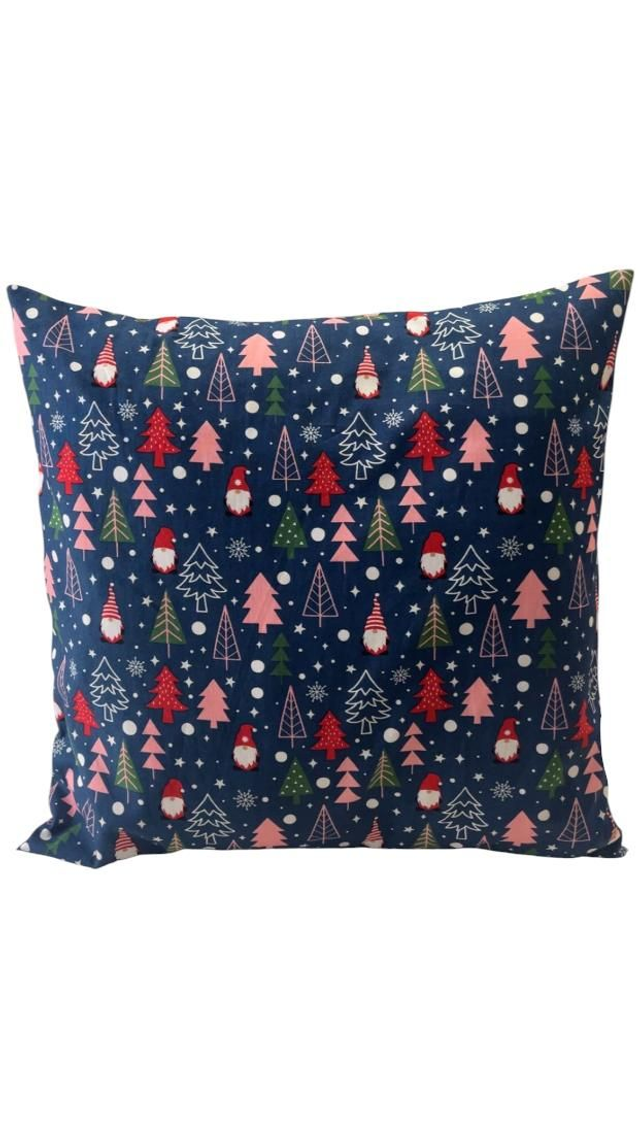 Coussin de Noël déhoussable "Forêt de Noël"
