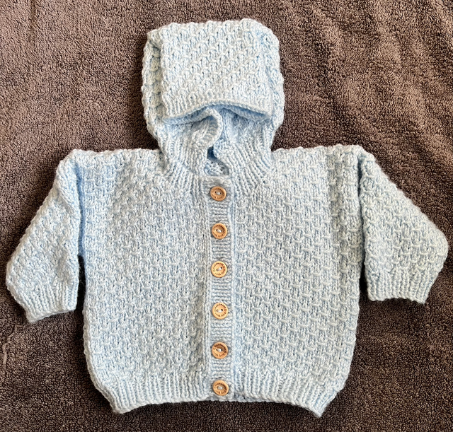Hooded cardigan 3-6months 