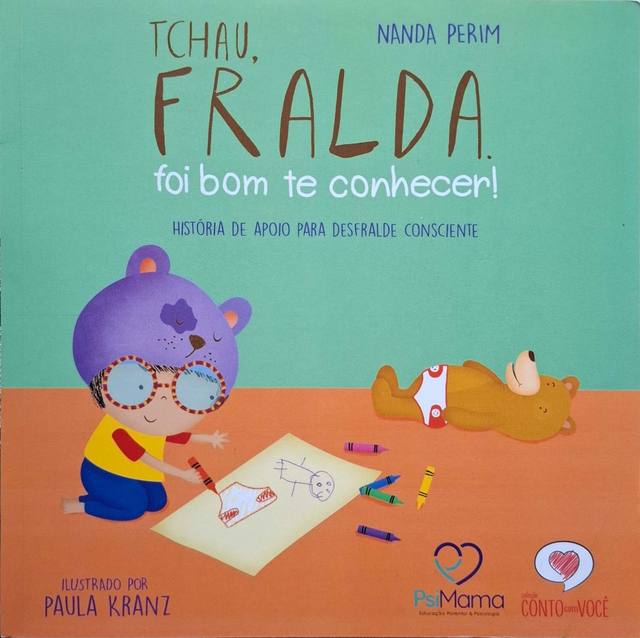 Tchau, fralda. Foi bom te conhecer!