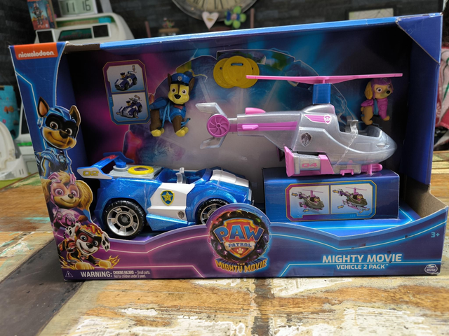 COFFRET PAT PATROUILLE MIGHTY MOVIE