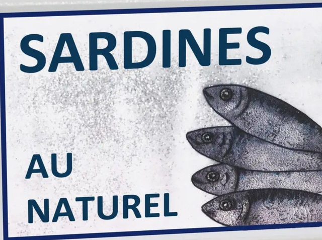 Sardines au naturel 115g collector