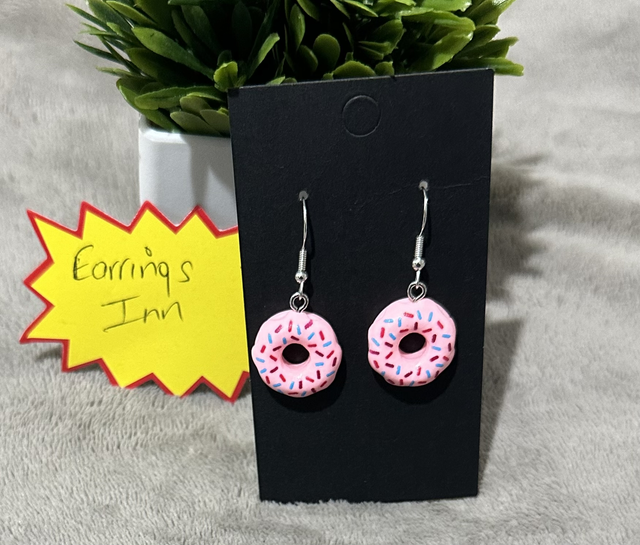 Pink Dangling Earrings - PDE72