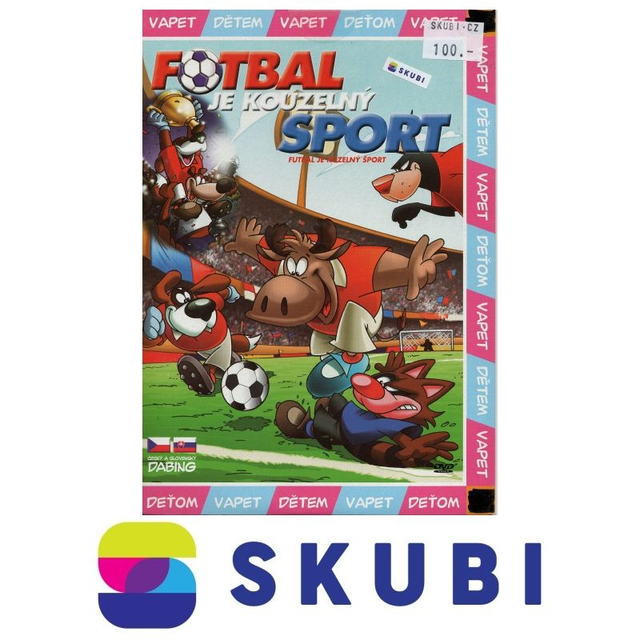 DVD Fotbal je kouzelný sport / Futbal je kúzelný šport - CZ, SK, EN, IT
