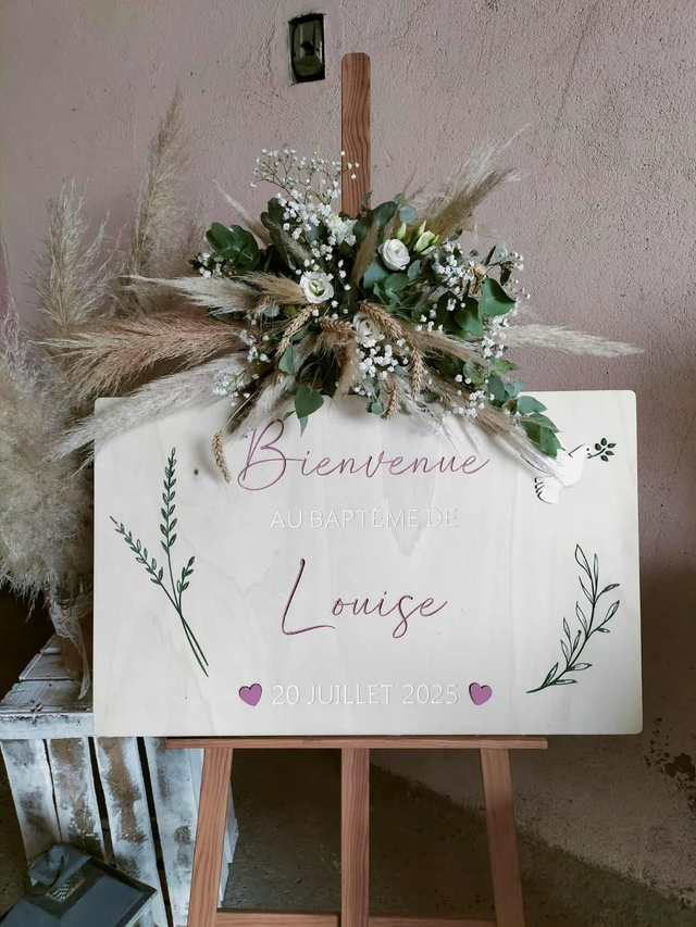 🎨 Panneau bienvenue personnalisé