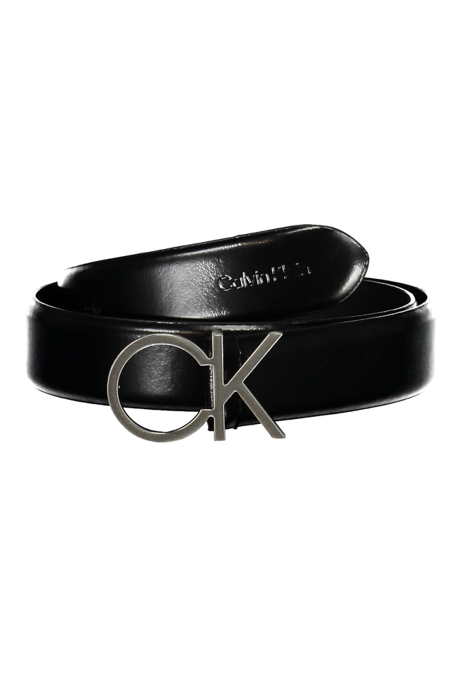 6226CALVIN KLEIN CINTURA IN PELLE UOMO NERO