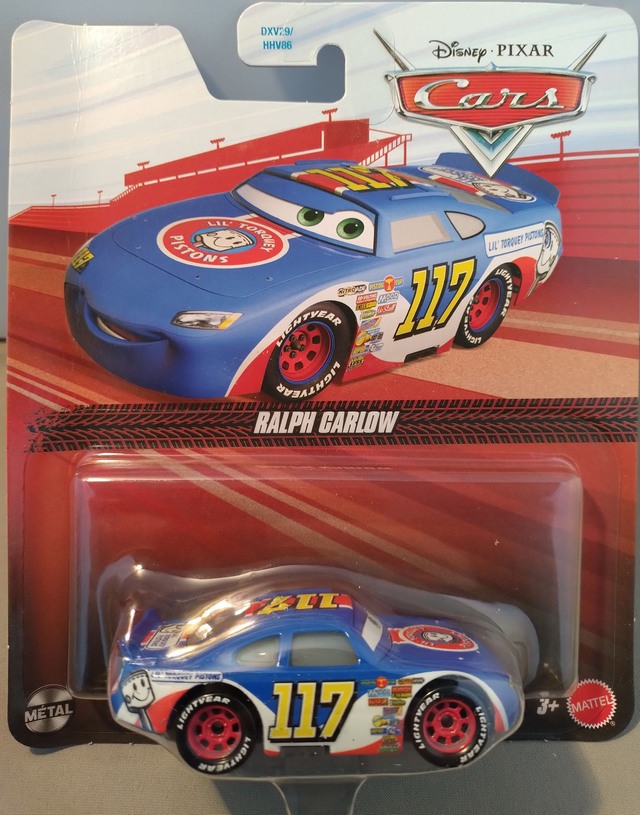 Disney Pixar Cars 1 - Ralph Carlow - Lil Torquey Pistons #117