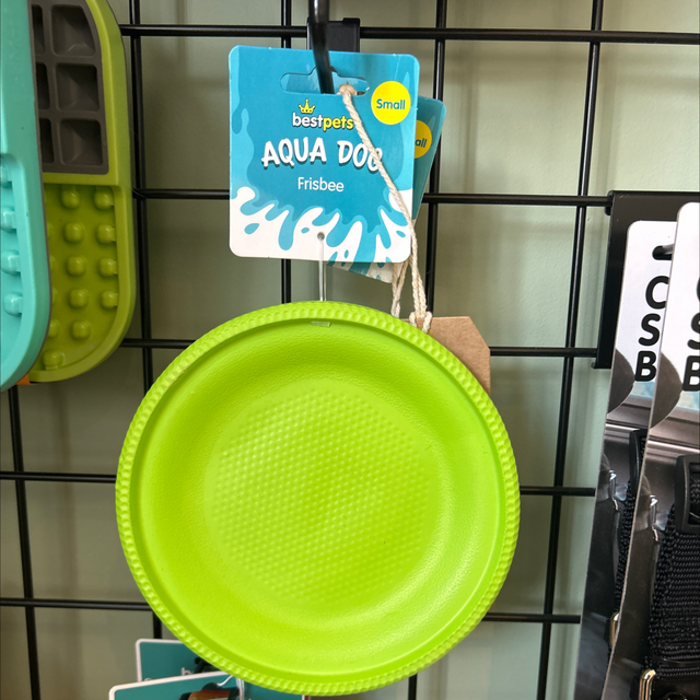 Green frisbee small 