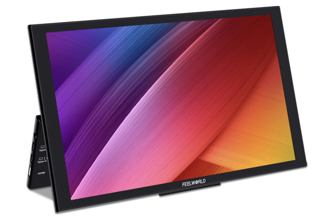 Feelworld DH101 portabel monitor, pekskärm, 10,1 tum