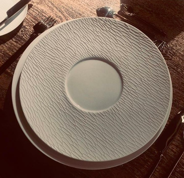 Jacques Pergay Präsentationsteller Dunes mit Spiegel