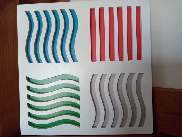 5ème élément - 20x20 cms