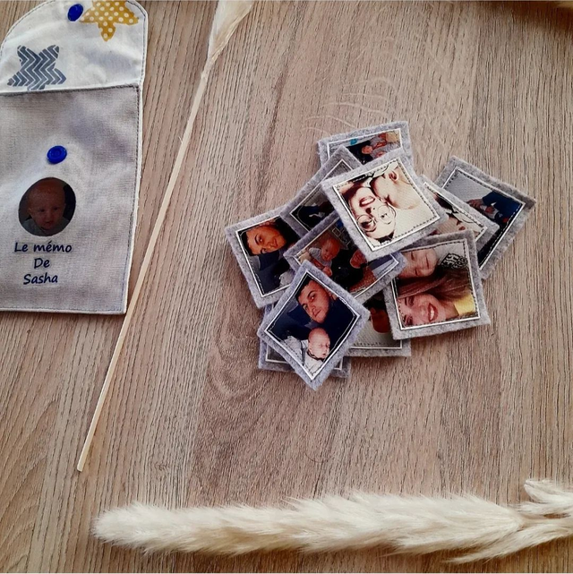 Jeux Mémo en Tissu Faits Main 🌟