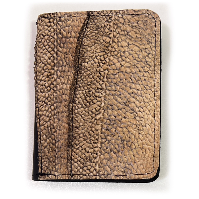 Kartenetui mit Zander-Leder