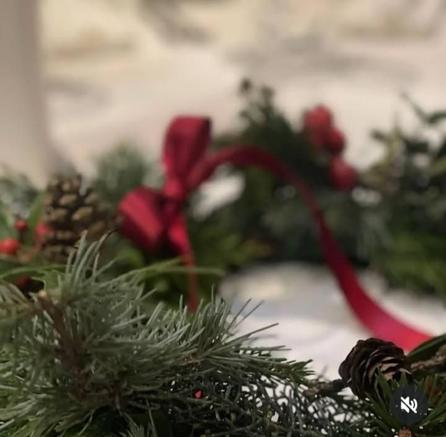 Ghirlanda Invernale Verde