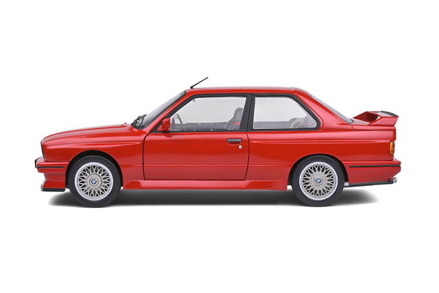 BMW E30 M3 Rouge 1986 Solido S1801502 1/18
