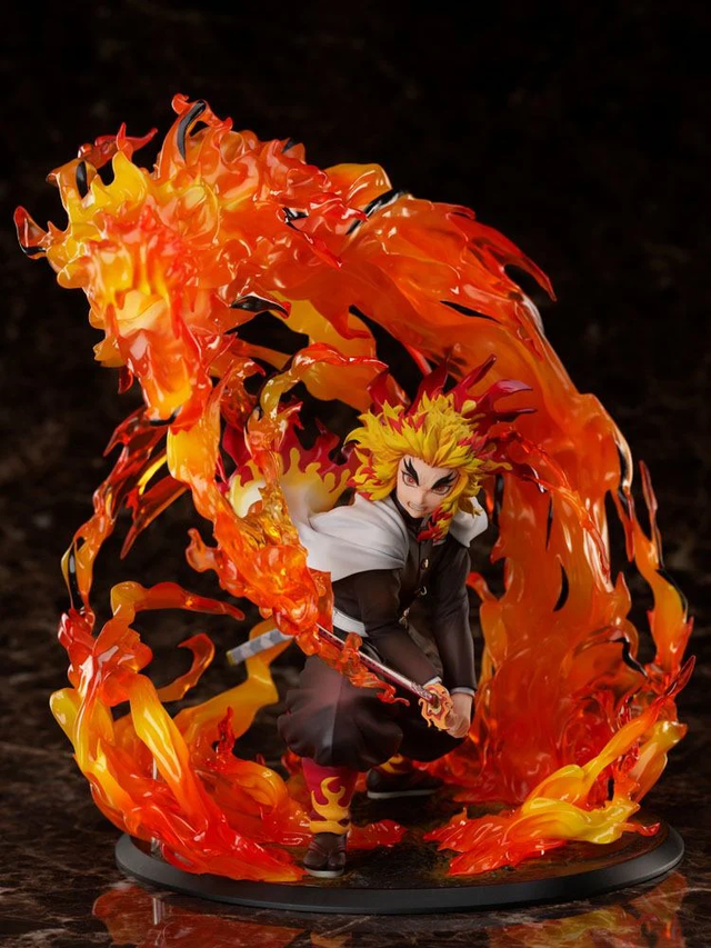 Kyojuro Rengoku -DEMON SLAYER-  1/8 - Statua 25cm 🔥☀️(Anche a rate! 👇)