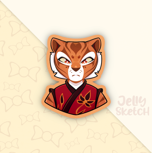 Tygrysica | KFP Sticker