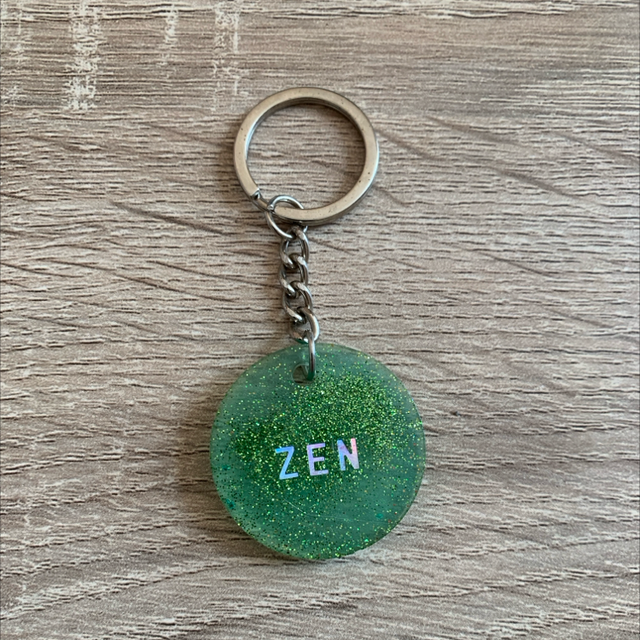 Porte-clés rond ZEN