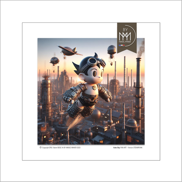 Astro Boy FAN ART - Version STEAMPUNK V1