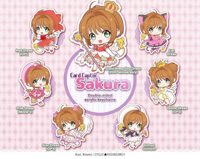 Card Captor Sakura | charms &amp; stickers