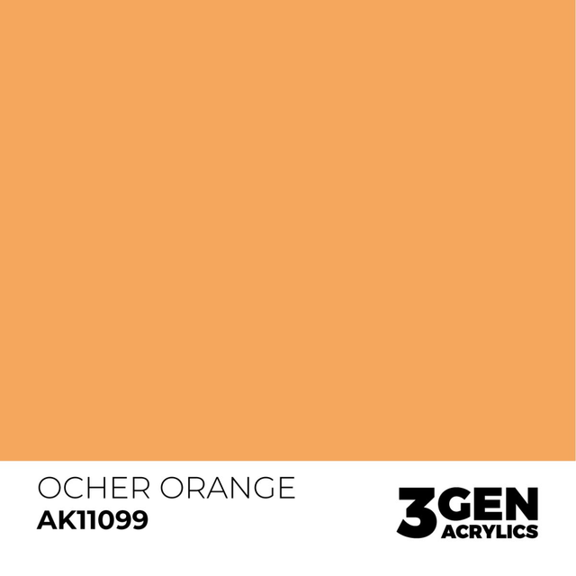 3rd Gen. Acrylics 99 Ocher Orange
