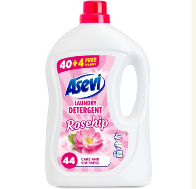 Asevi Laundry Detergent Wash Gel 44 Wash - Rosehip (Rosa Mosqueta)  
