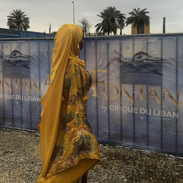 Sunset Hana Sakura Scarf