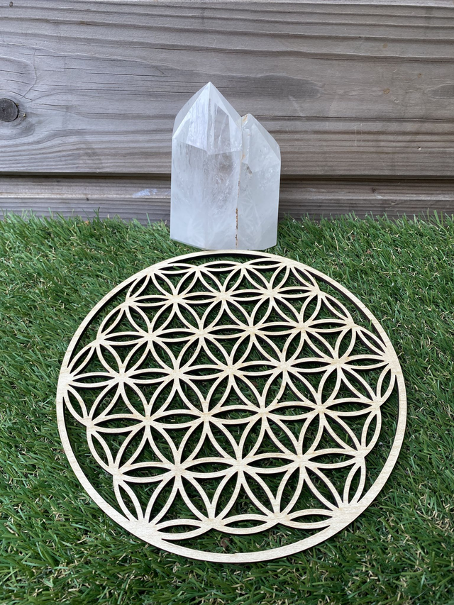 Fleur de Vie 20 cm en bois