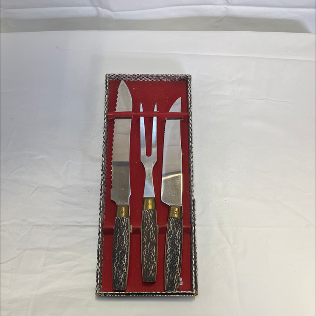 Service de couteau et fourchette à viande 