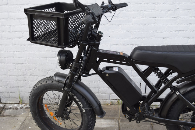 Fatbike X80 met vele extra's