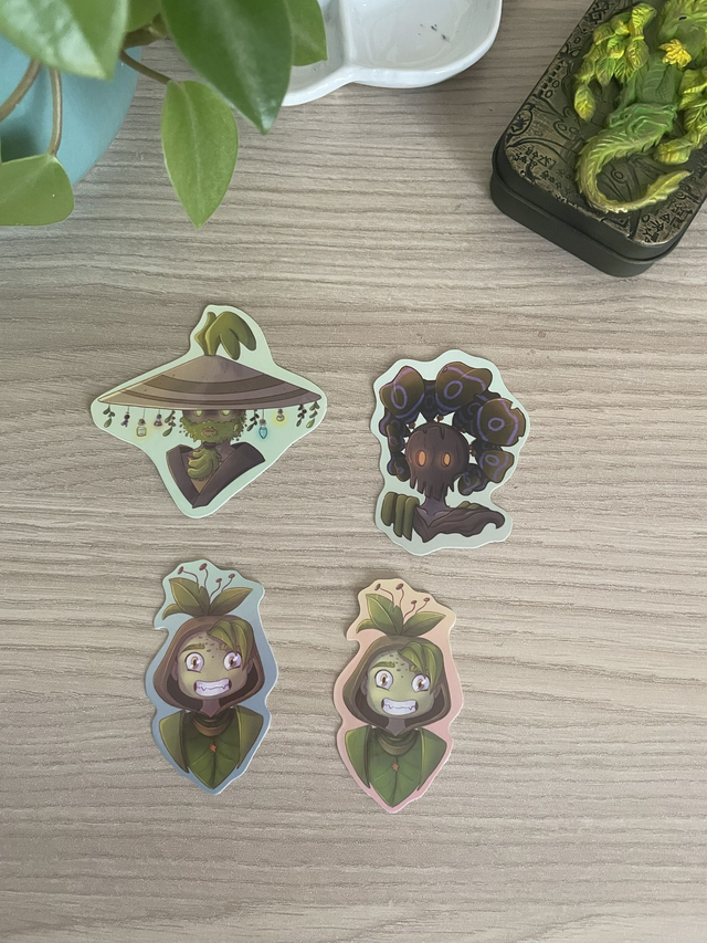 Stickers peuple de la forêt (glossy)