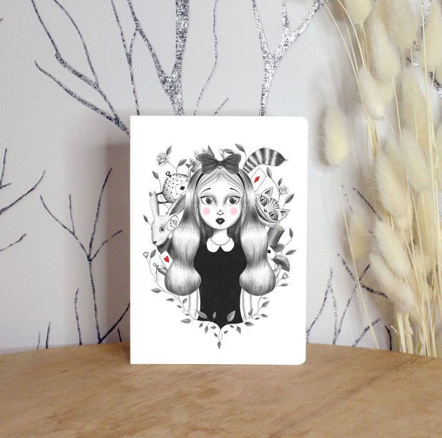 Carte postale "Alice"