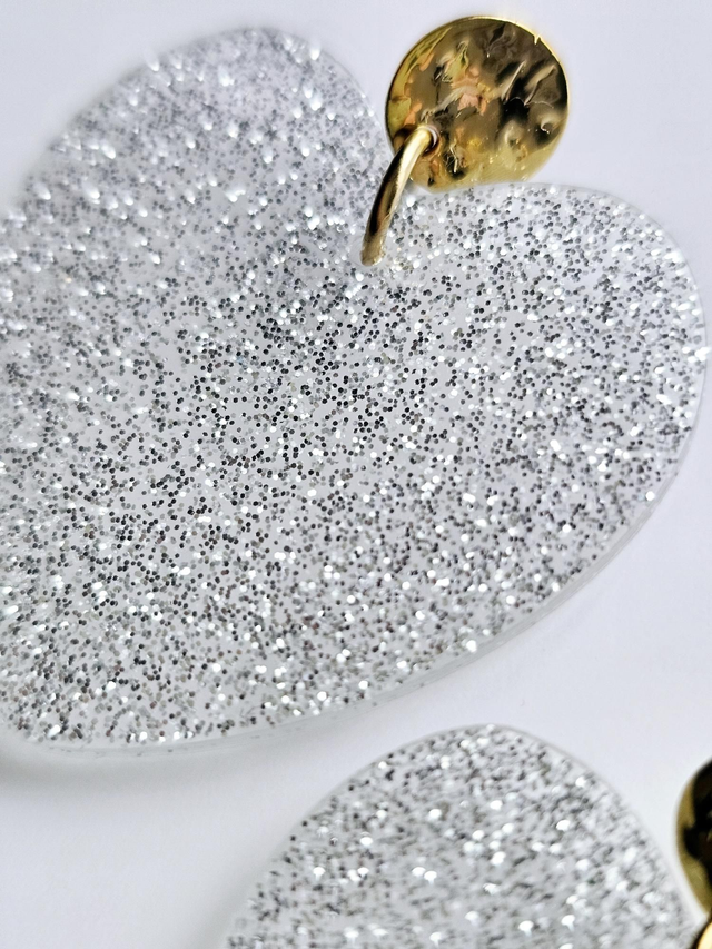 KISS'KISS GRIS CLAIR PAILLETTÉ