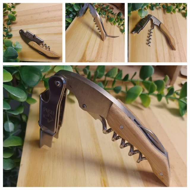 Tire-bouchon type limonadier en bambou