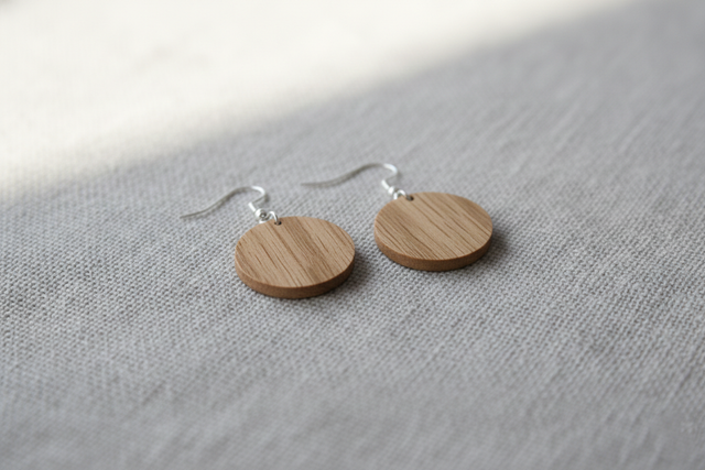 BOUCLE D'OREILLE N°30 : Rond