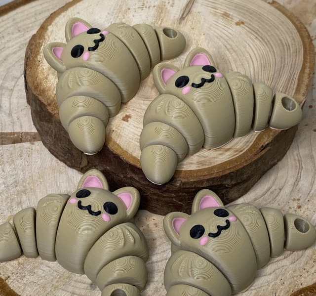 Gato croissant