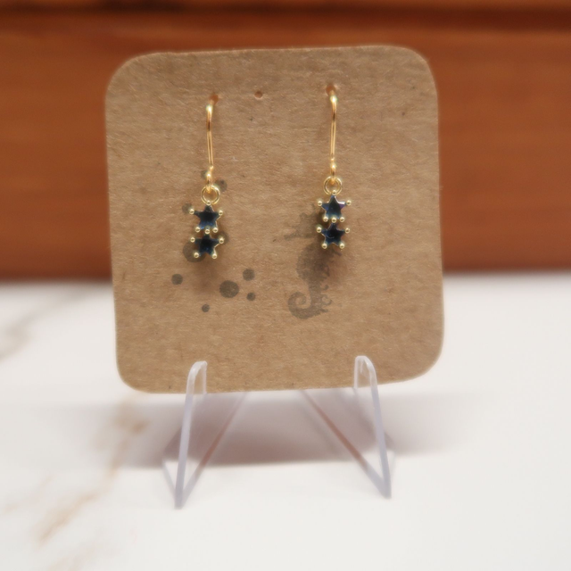 Heart and Star Earrings