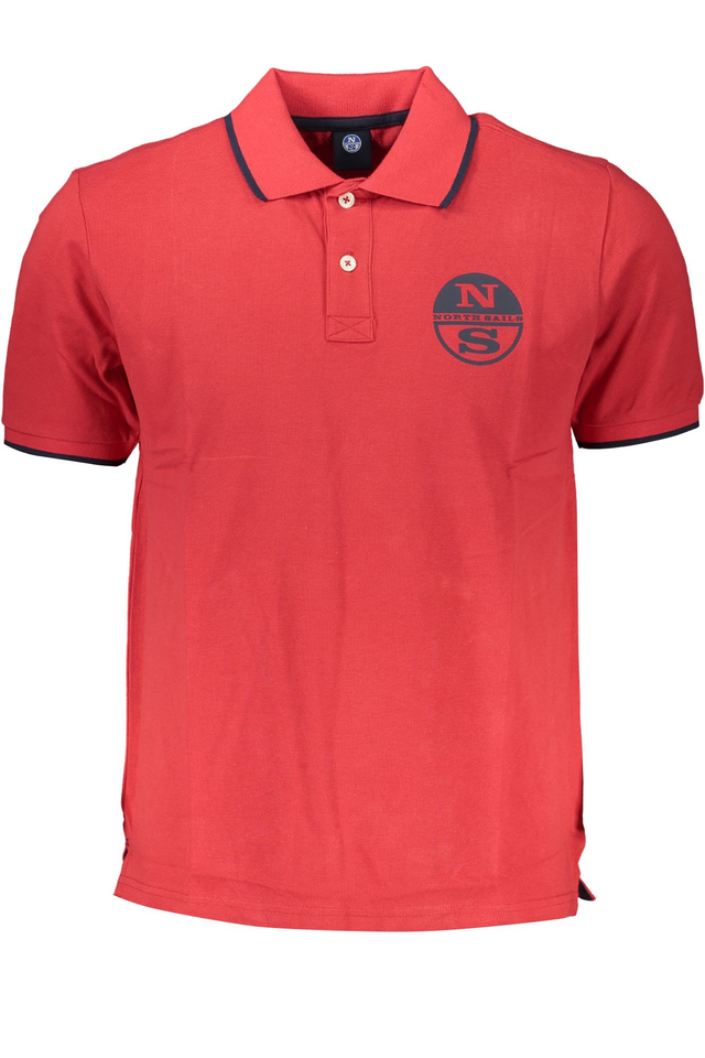 NORTH SAILS POLO MANICHE CORTE UOMO ROSSO