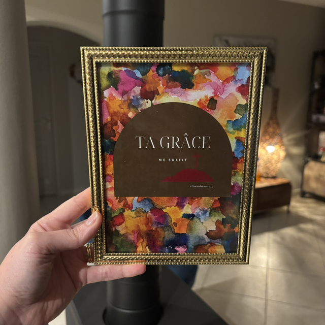 Affiche Ta grâce me suffit