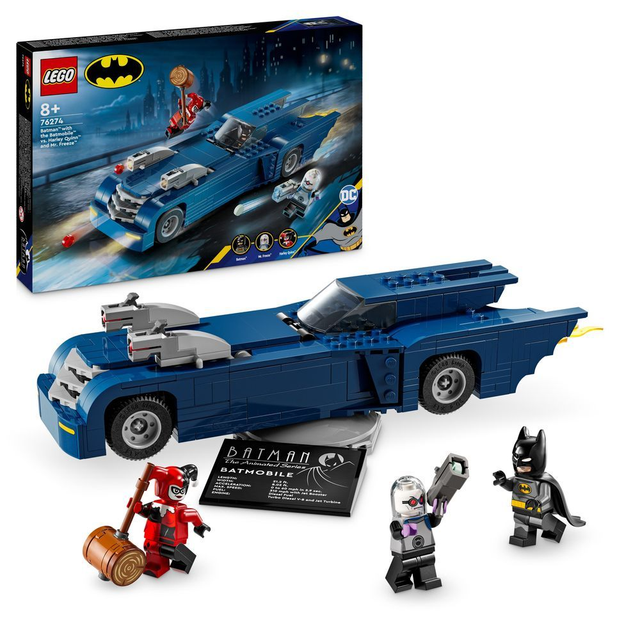 LEGO® 76274 Batman™ im Batmobil™ vs. Harley Quinn™ und Mr. Freeze™