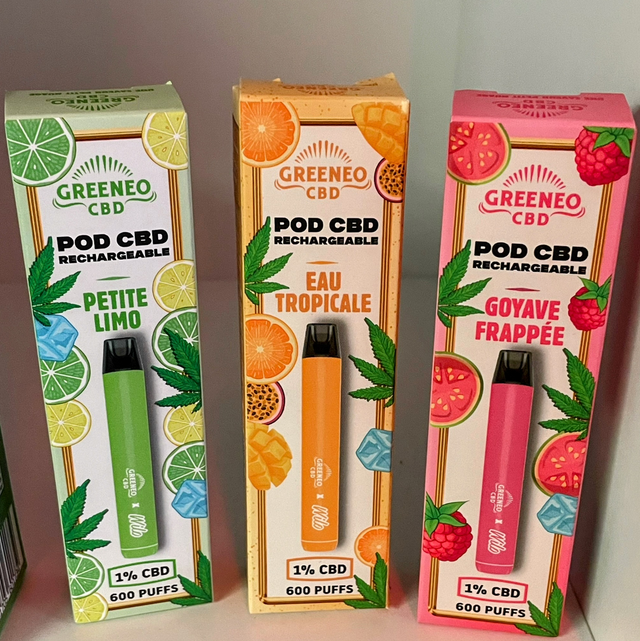 POD CBD rechargeable 