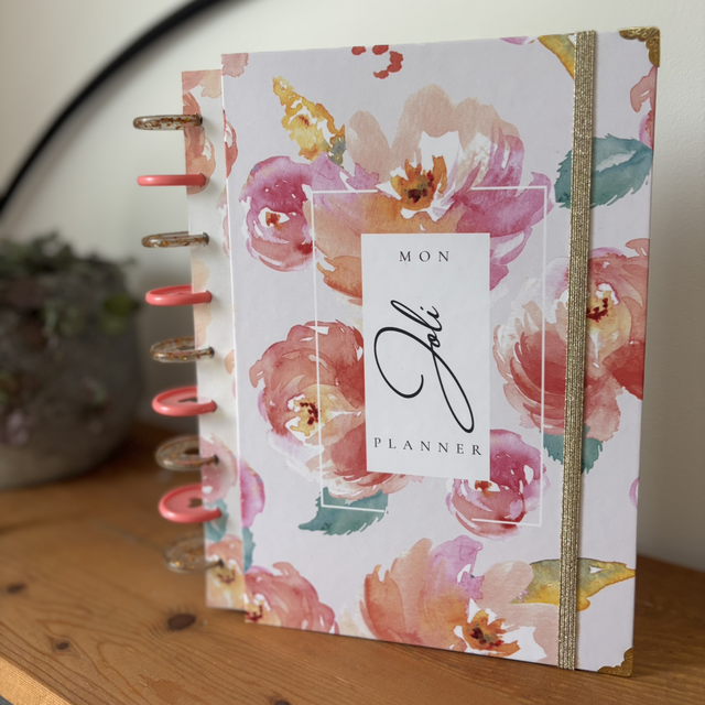 Planner deluxe Pivoine 