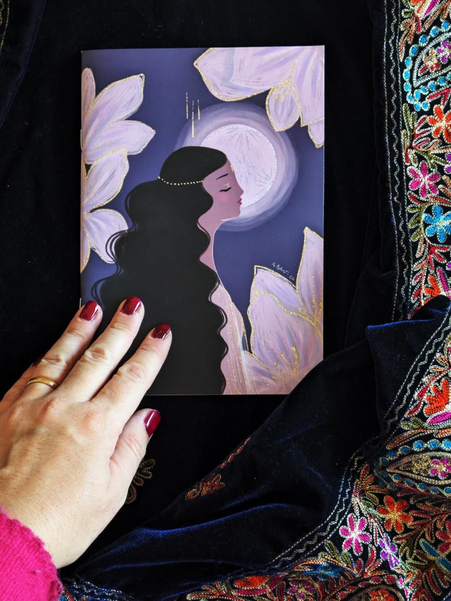 Carnet de note "Inspiration lunaire"