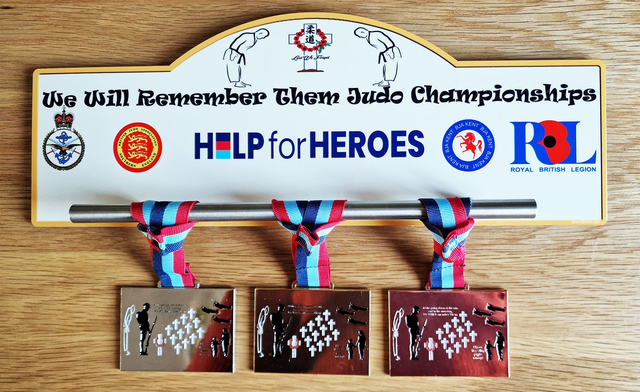 Help For Heroes Medal Hanger