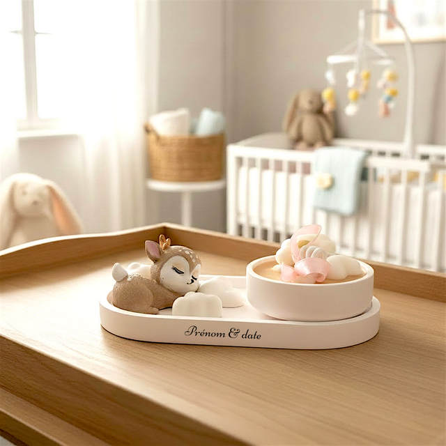 Bougie biche parfumée artisanale