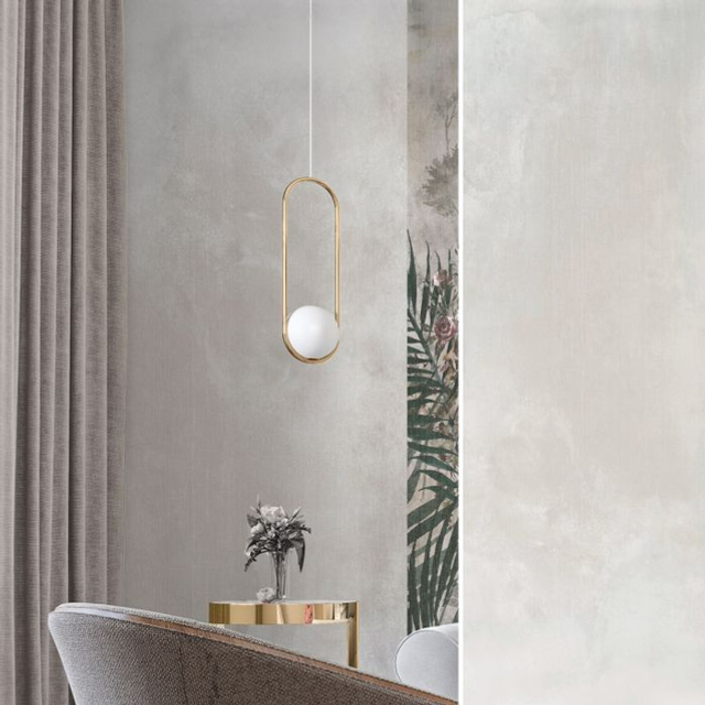 Wandpaneele wasserfest Golden Cane B 123x280 Multicolor