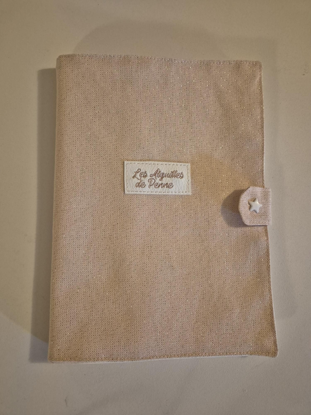 Cahier à colorier à l'infini... ou presque ! Rose pâle et paillettes