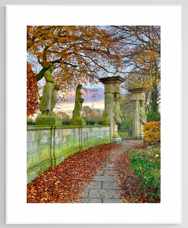 Autumn Leaves are falling - Print
