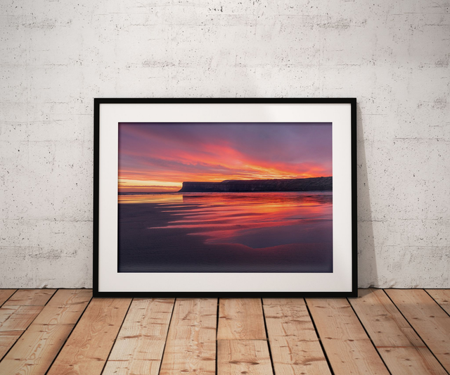 Bonfire Sunrise, Saltburn